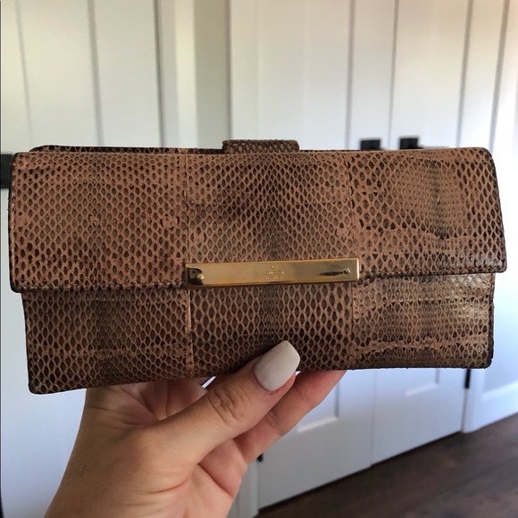 Gucci Handbags - Authentic Gucci Genuine Snakeskin Wallet